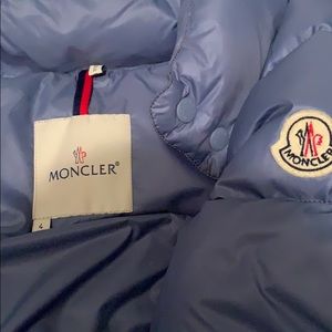 Moncler blue vest